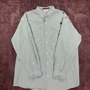 Columbia PFG Super Bonehead Fishing Shirt Mens LG